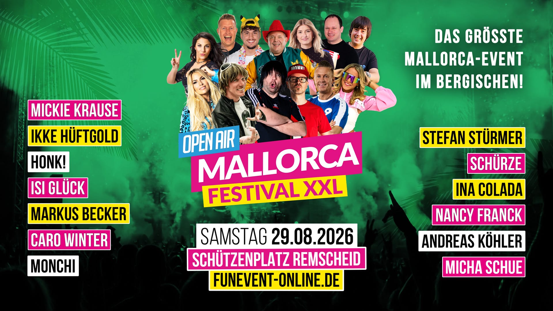 Mallorca Festival XXL – Remscheid OPEN AIR 2026